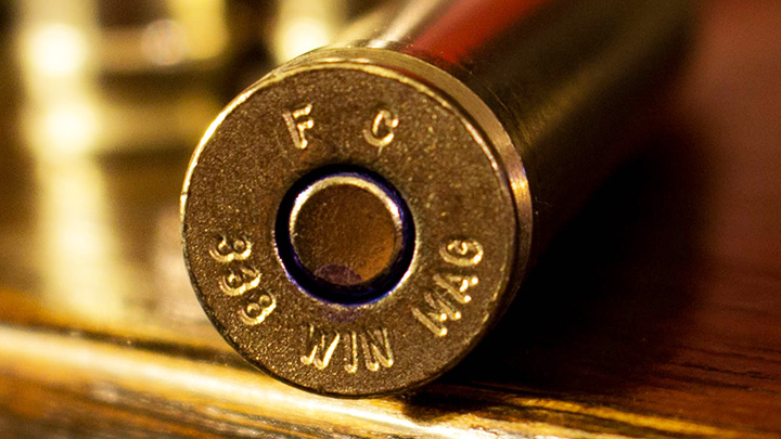 .338 Winchester Magnum Ammo Headstamp