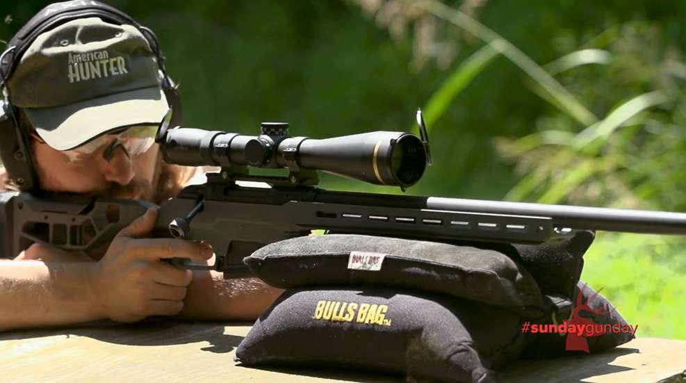 Herman Shooting Leupold VX 6HD On White