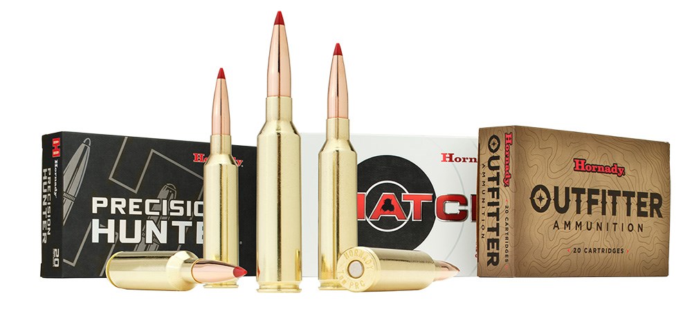 Hornady 7mm PRC ammunition.