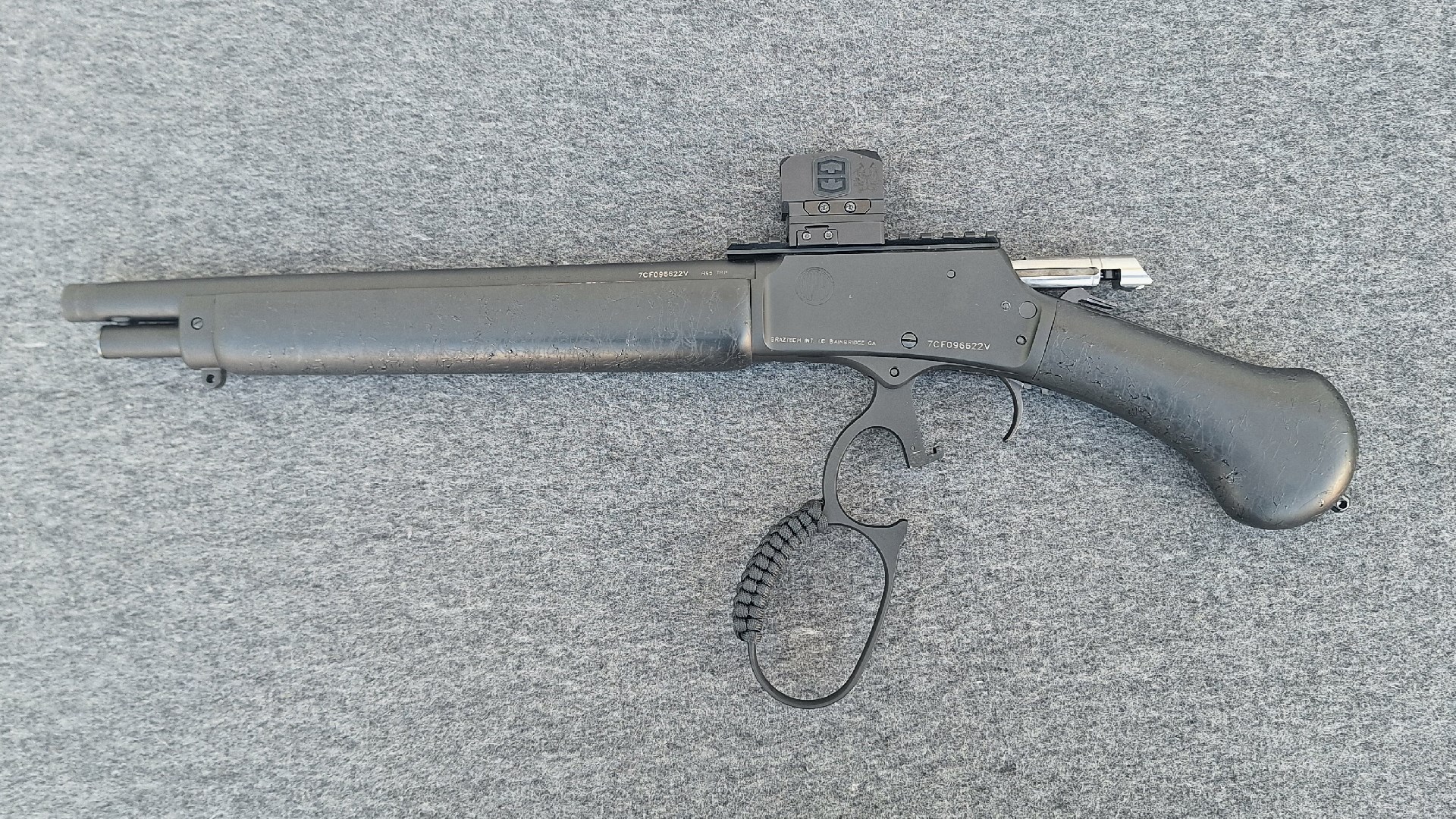 Paracord lever