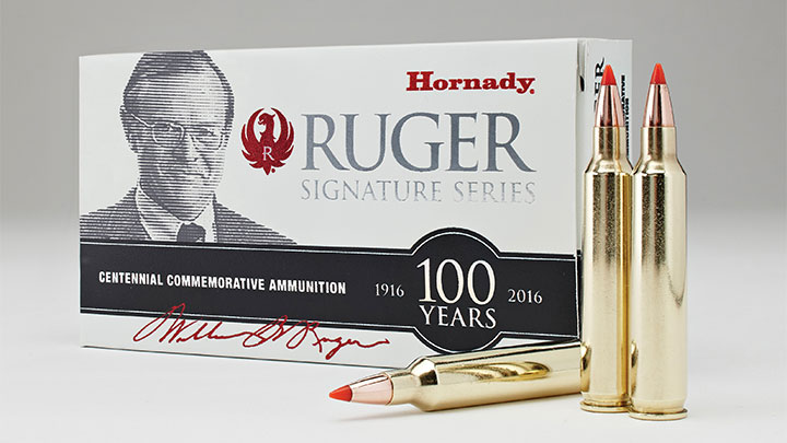 .204 Ruger Hornady Commemorative Packaging with Ammo