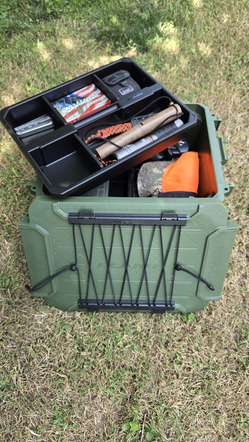 The small GoNow box is perfect for all your hunting accessories.
