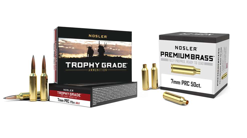 Nosler 7Mm PRC Ammo Brass Lead