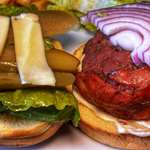 Ledefenson Bacon Rolled Elk Burgers (1)