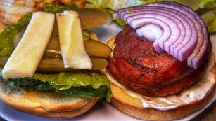 Ledefenson Bacon Rolled Elk Burgers (1)