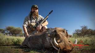 Herman With Patriot Carbine And Warthog