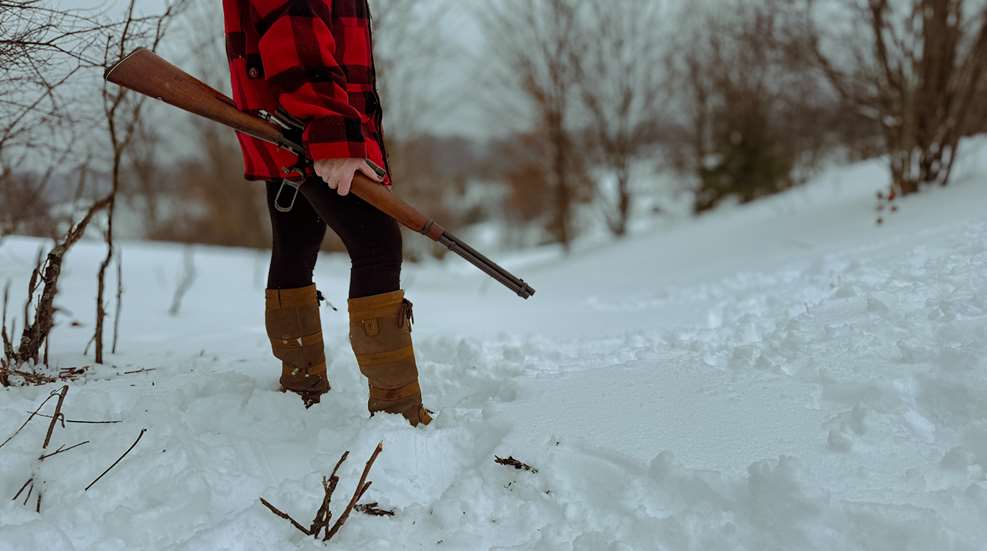 Red Plaid Lever Action 2