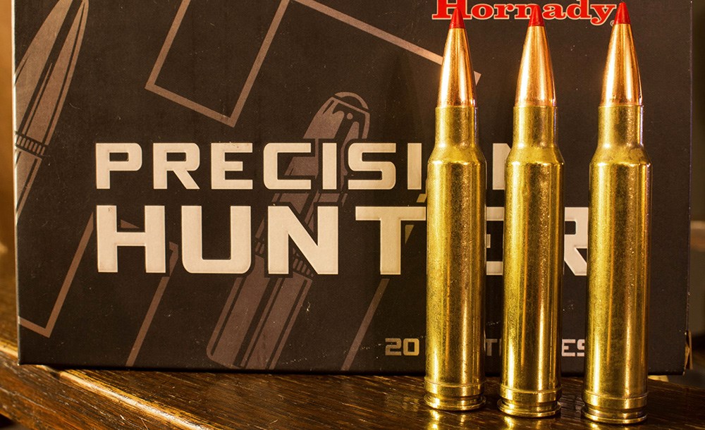 Hornady Precision Hunter .338 Winchester Magnum ammunition.