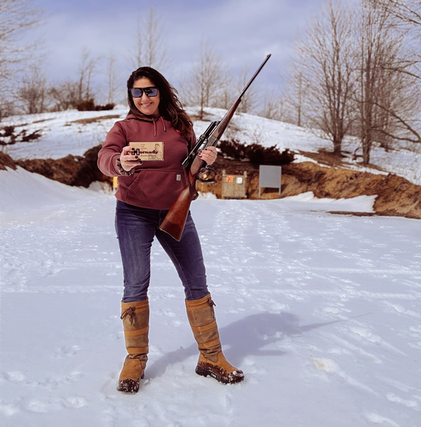 Andi with savage 99