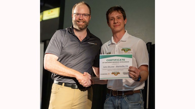 Federal Ammunition Awards 2025 Tom Knapp Memorial Scholarships | An Official Journal Of The NRA