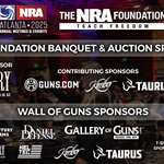 2025 NRAAM Sponsors LEDE