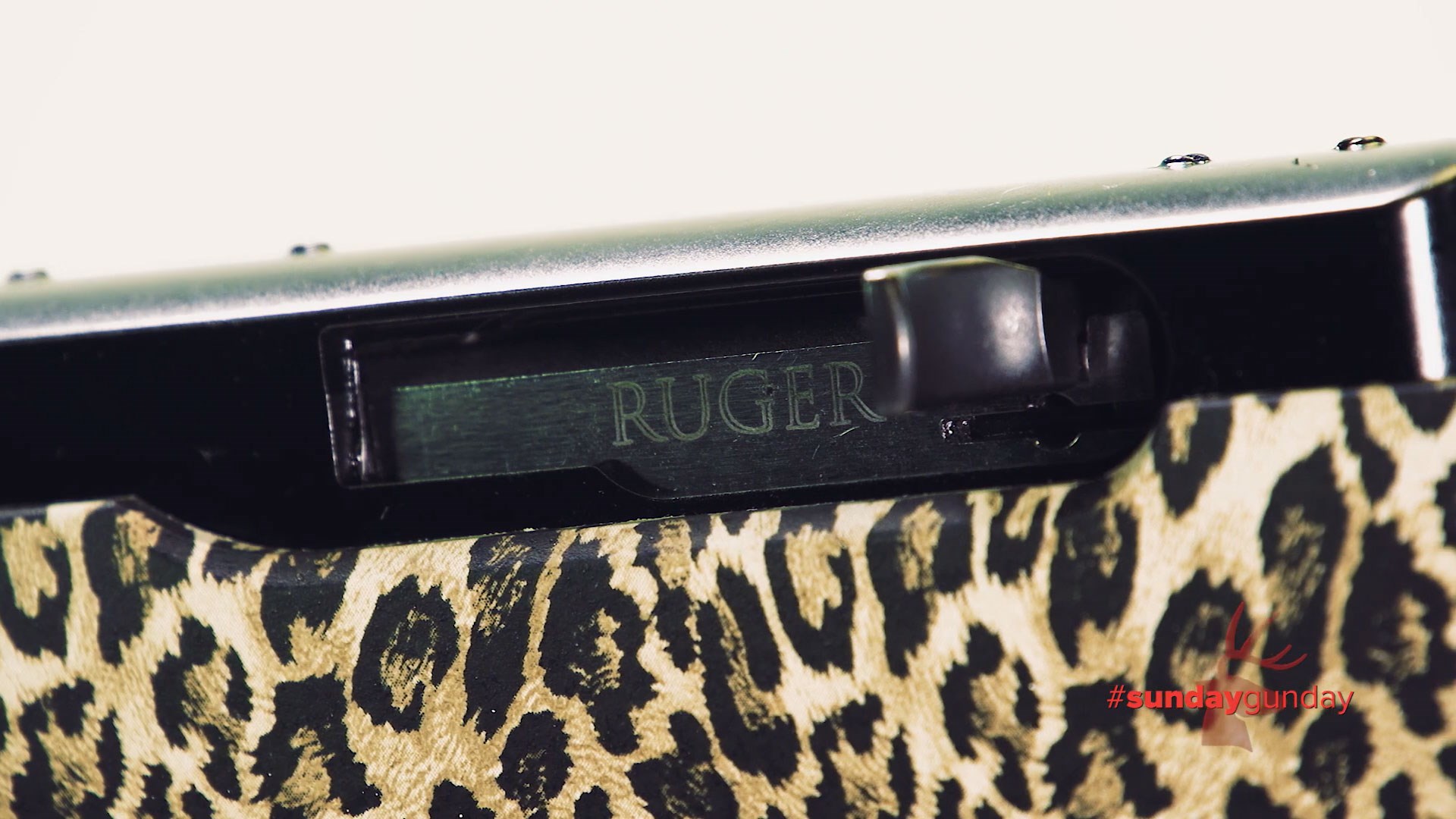 Ruger logo in Leopard