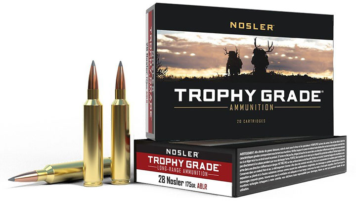 Nosler Trophy Grade Long Range on White