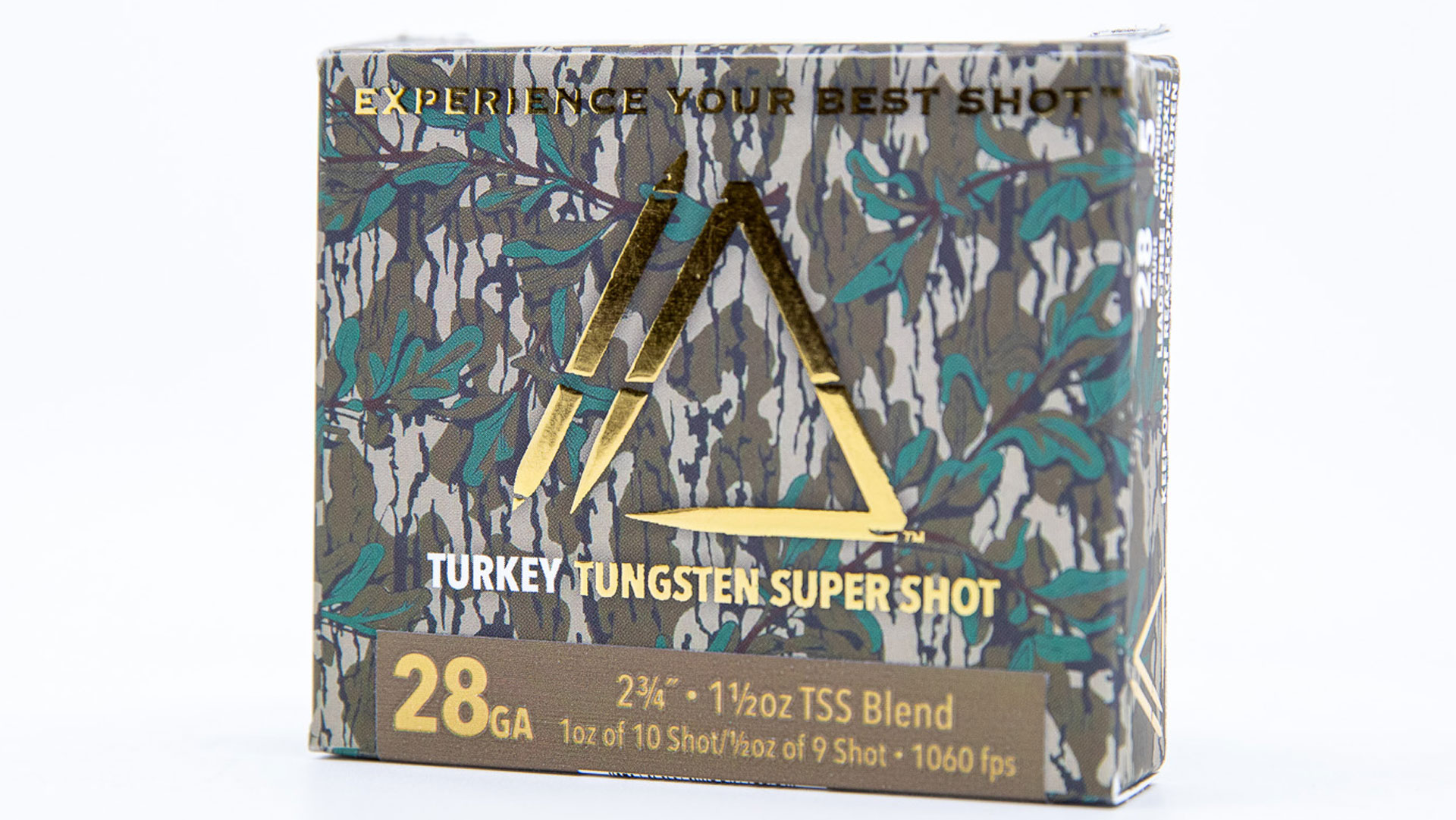 New for 2024: Apex Ammunition 28-Gauge Mossy Oak Green Leaf Turkey
