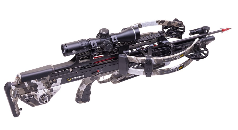 TenPoint TRX 515 crossbow full length facing right.