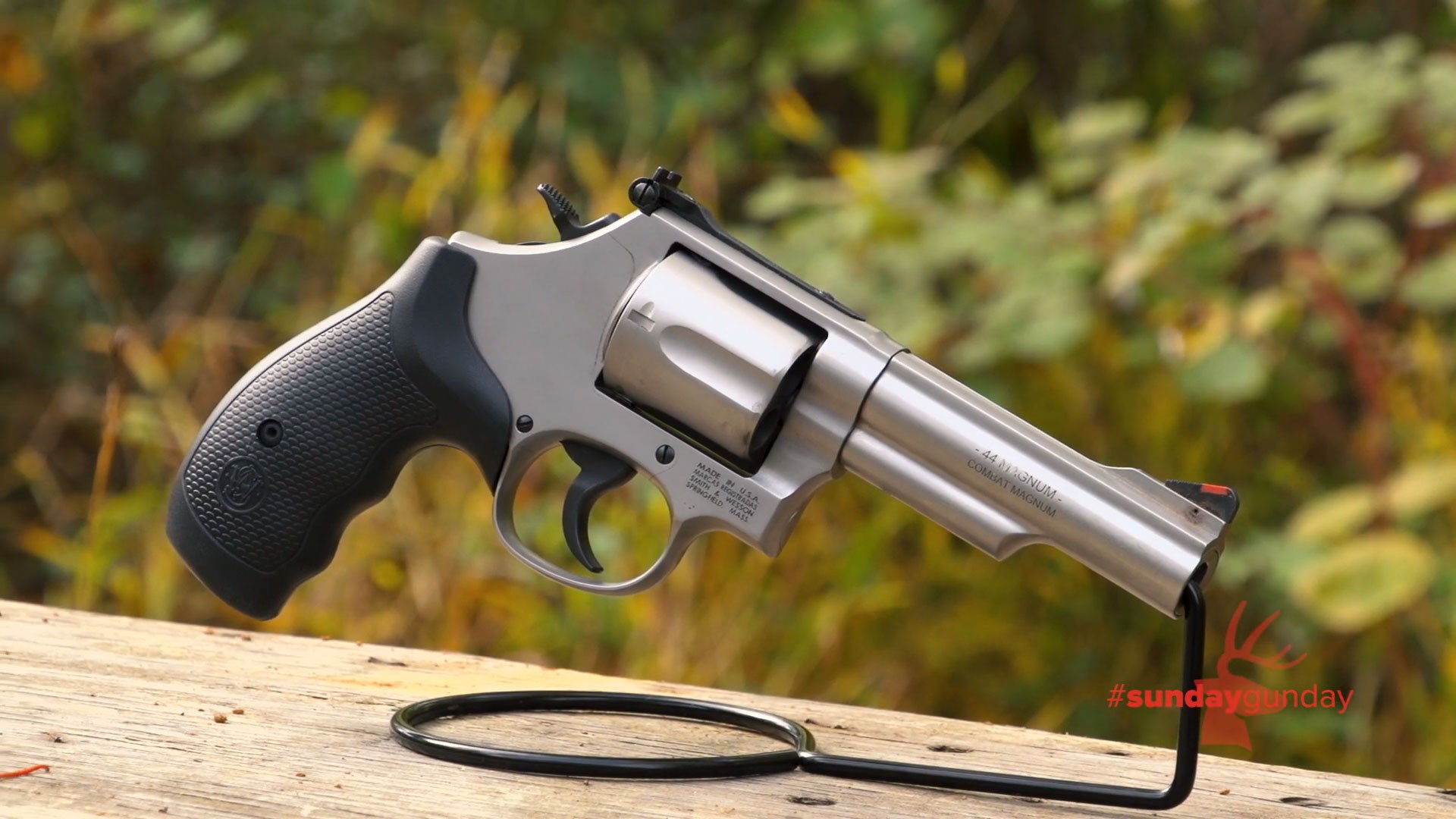 Model 69 Combat Magnum on stand