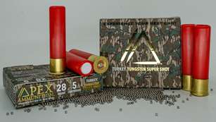 APEX Ammunition 28 Gauge Mossy Oak Green Leaf Turkey TSS LEDE