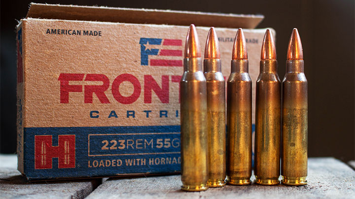 Hornady Frontier .223 Remington 55-Grain Full Metal Jacket Ammunition