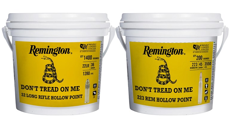 First Look: Remington "Don't Tread on Me" Ammo Buckets | An Official Journal Of The NRA