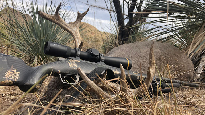 Leupold VX-6HD On Rifle On Deer