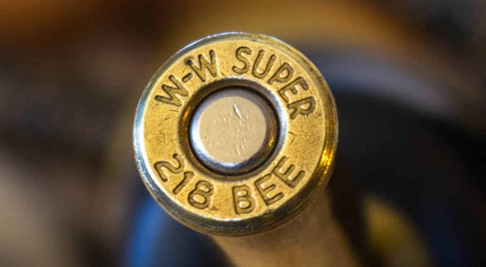 Winchester .218 Bee ammunition headstamp.