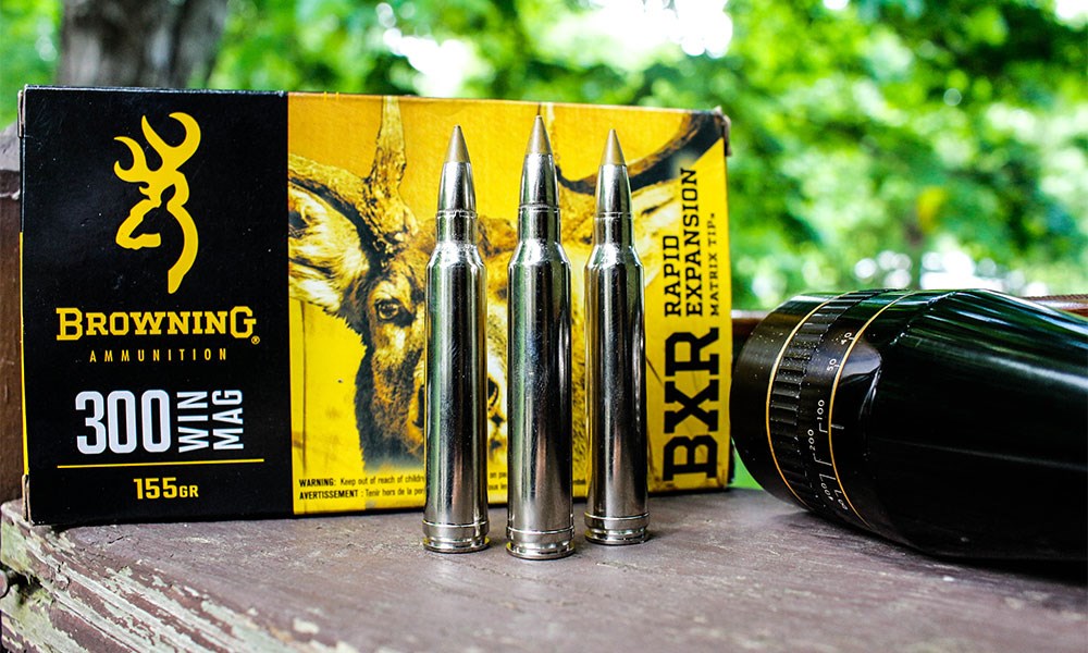 Browning BXR .300 Winchester Magnum Ammunition