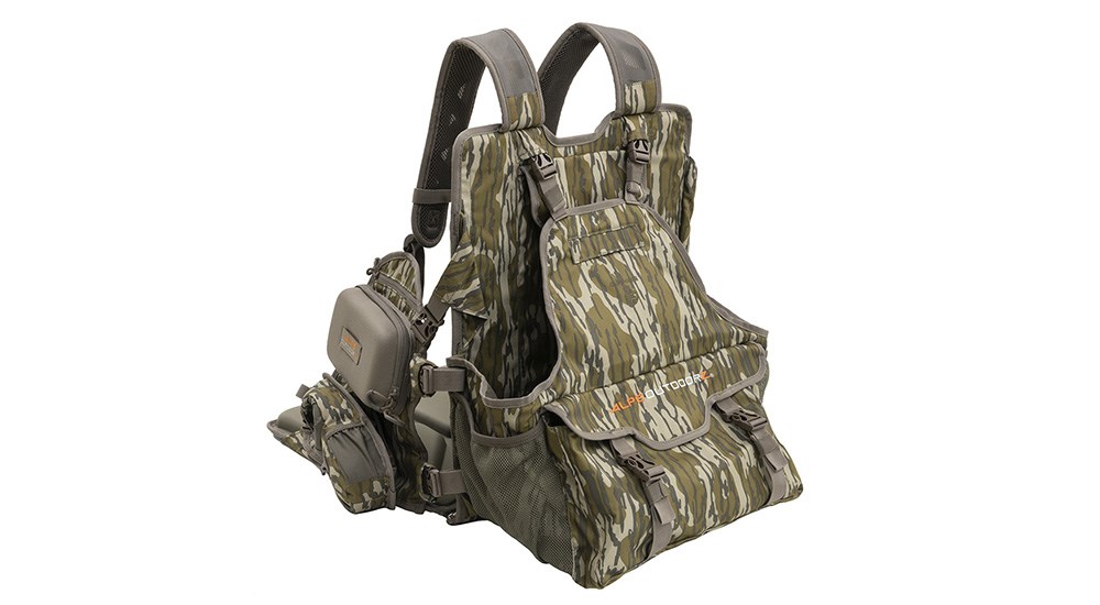 ALPS OutdoorZ Impact Pro turkey vest rear view.