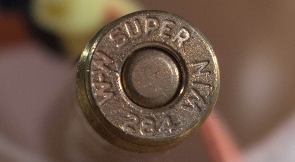 Winchester .284 Winchester cartridge head stamp.