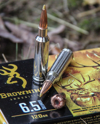 Browning 6.5 Creedmoor Cartridge and Box