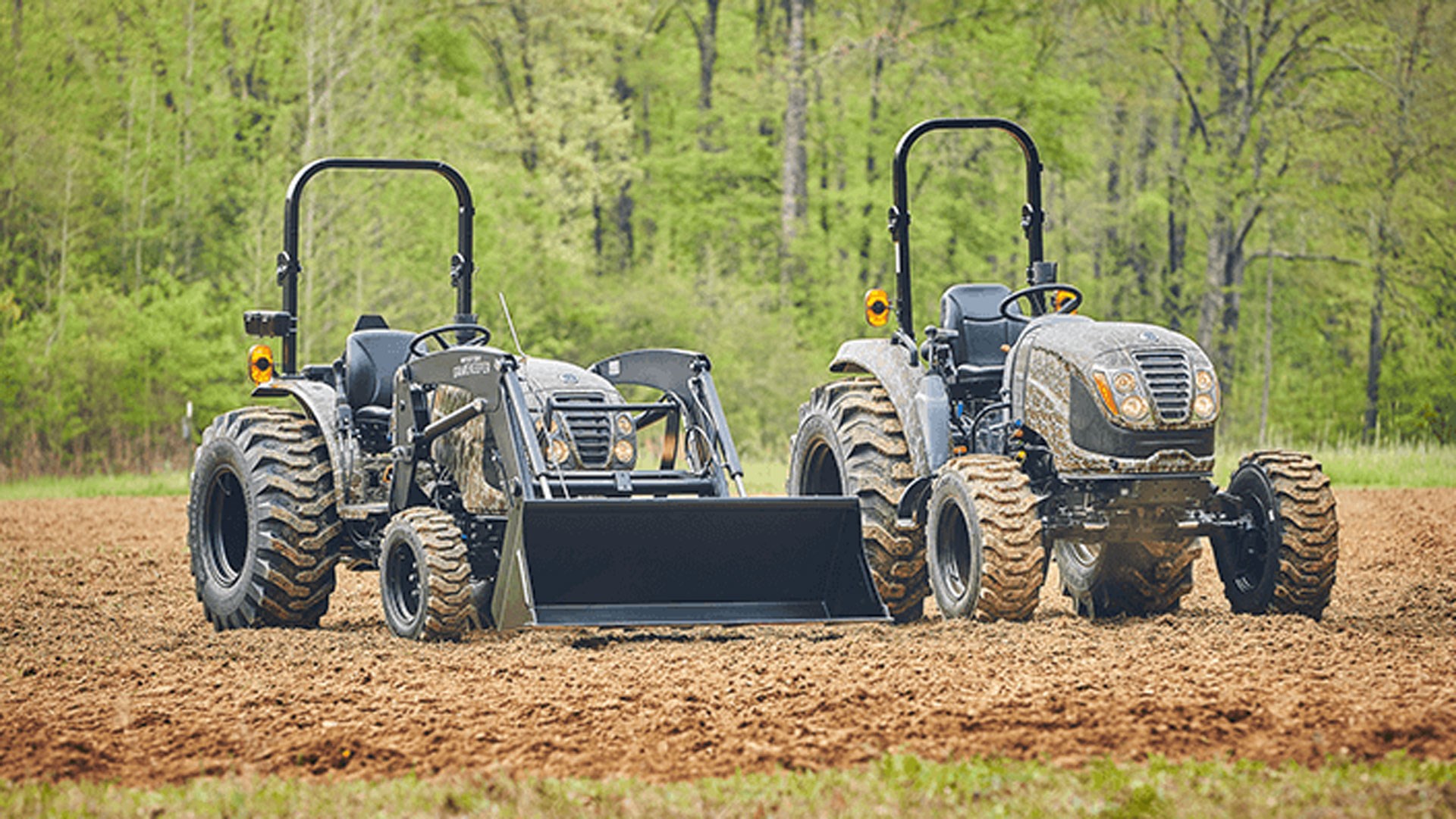 Two LS Tractors