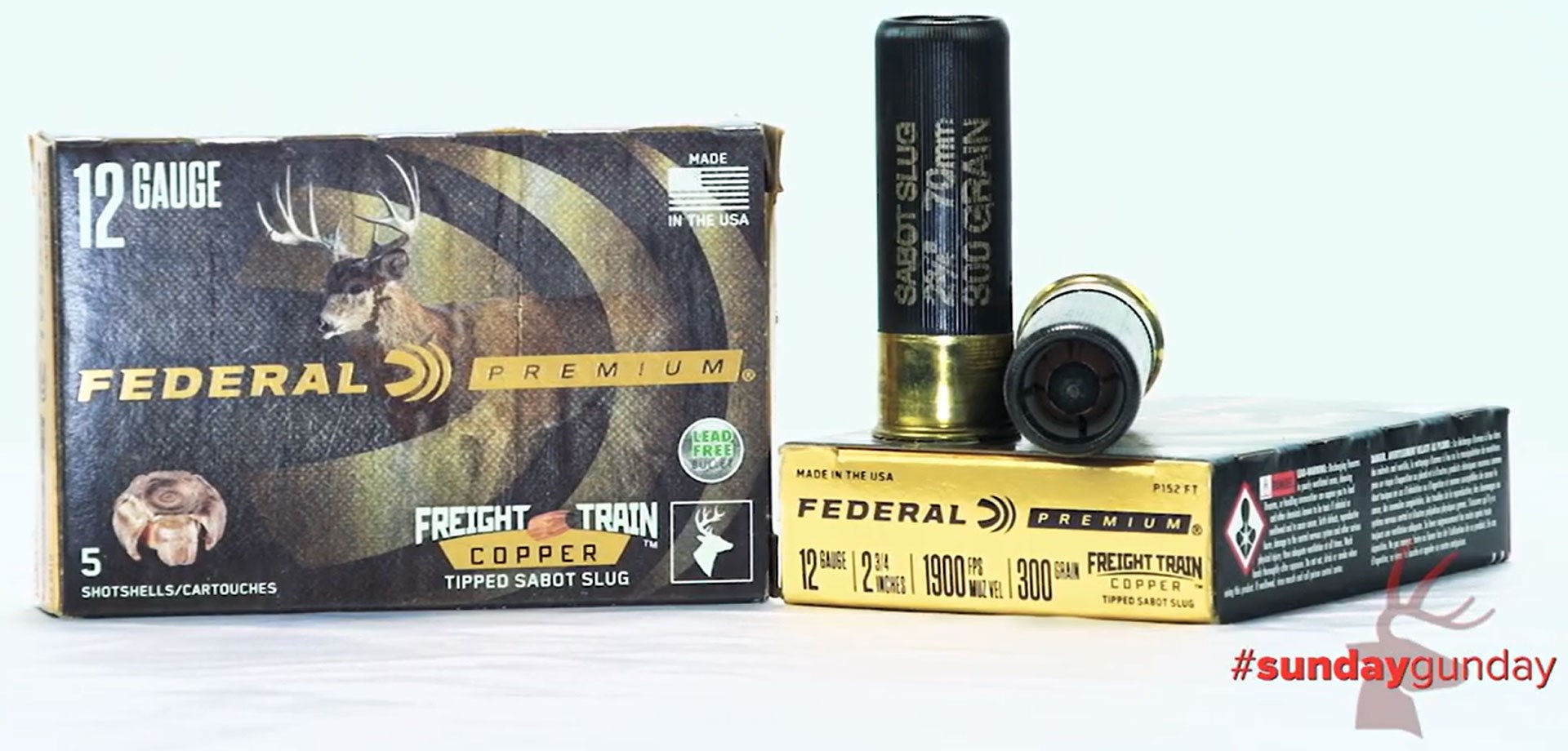 Federal Freight Train Copper Sabot Slugs