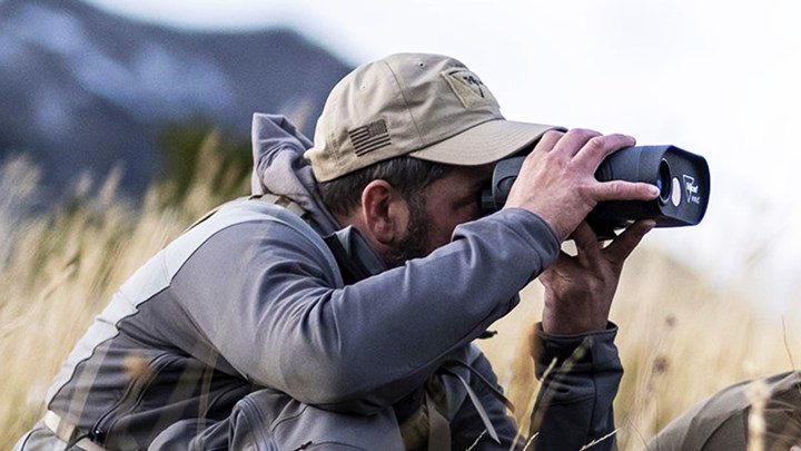 Hunter Using Trijicon Rangefinder