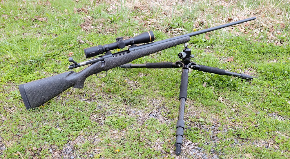 Bansner and Company custom rifle stock on Winchester 700 rifle.