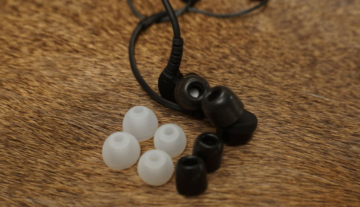 Rubber ear tips for Ghost Stryke Extreme
