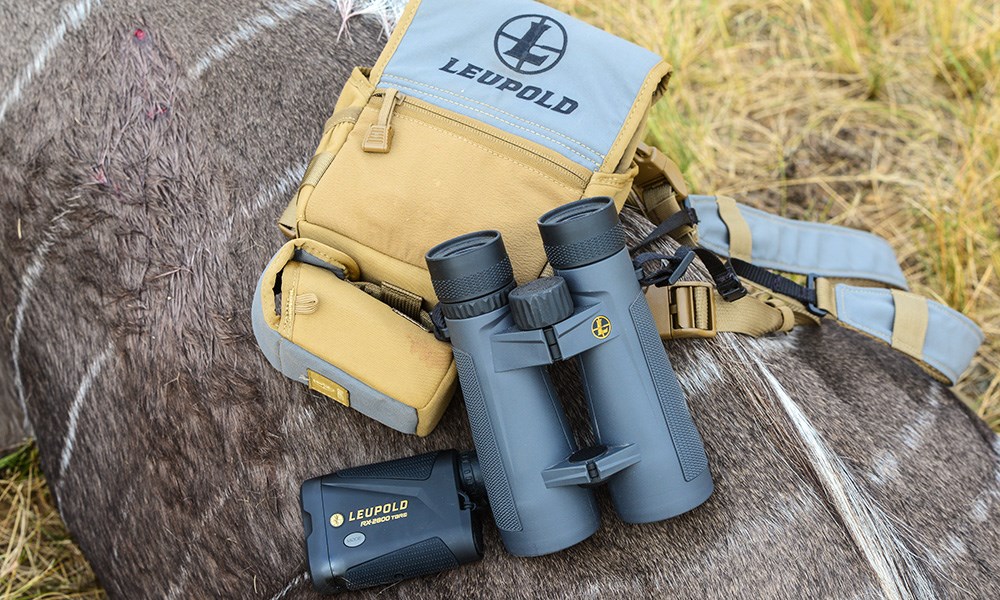 Leupold BX-5 Santiam HD biocular and RX-2800 rangefinder.