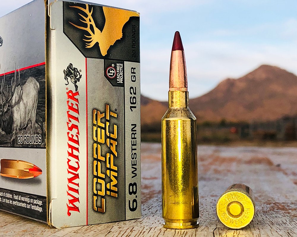 Winchester Copper Impact 6.8 Western 162-grain Ammunition