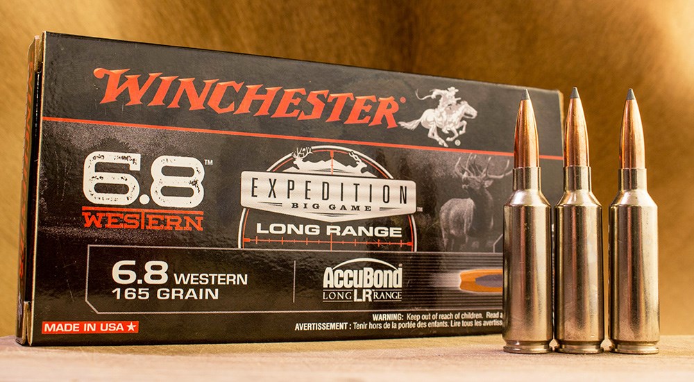 Winchester 6.8 Western Expedition Big Game Long Range ammunition.