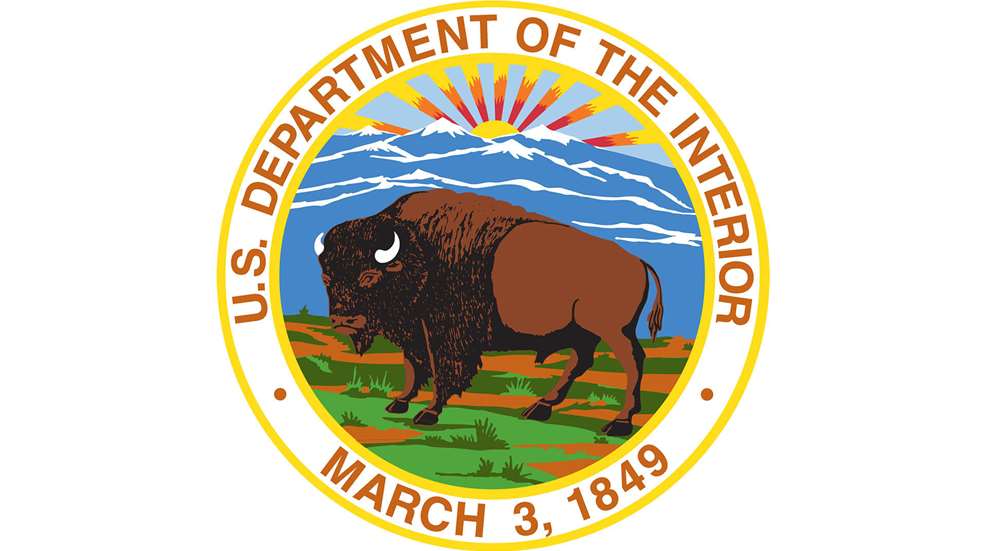 Department Of The Interior Announces