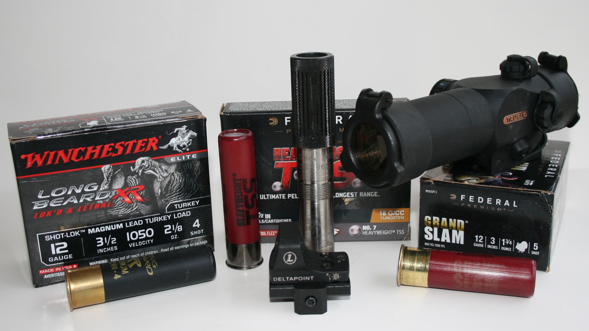 Sights with shotshells