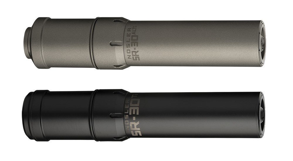 Nosler .30 caliber suppressors.