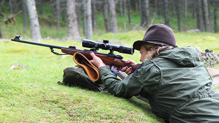 Scope mounted too high on Rigby Highland Stalker