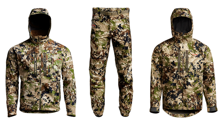 SITKA Camouflage Rain Gear