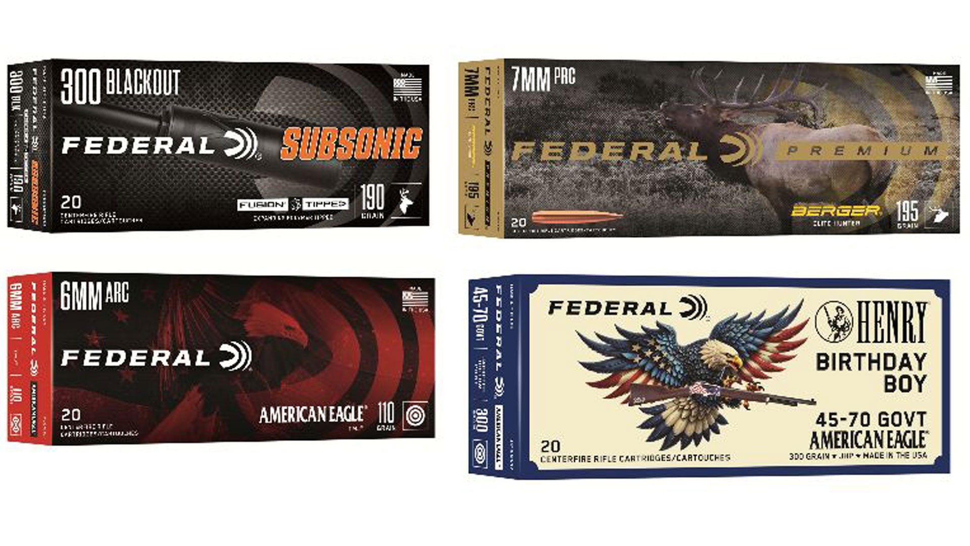 Federal Centerfire offerings