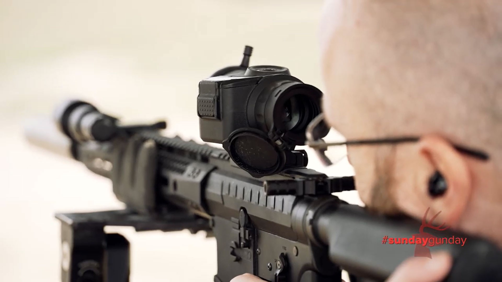 Wraith Mini 4k on rifle