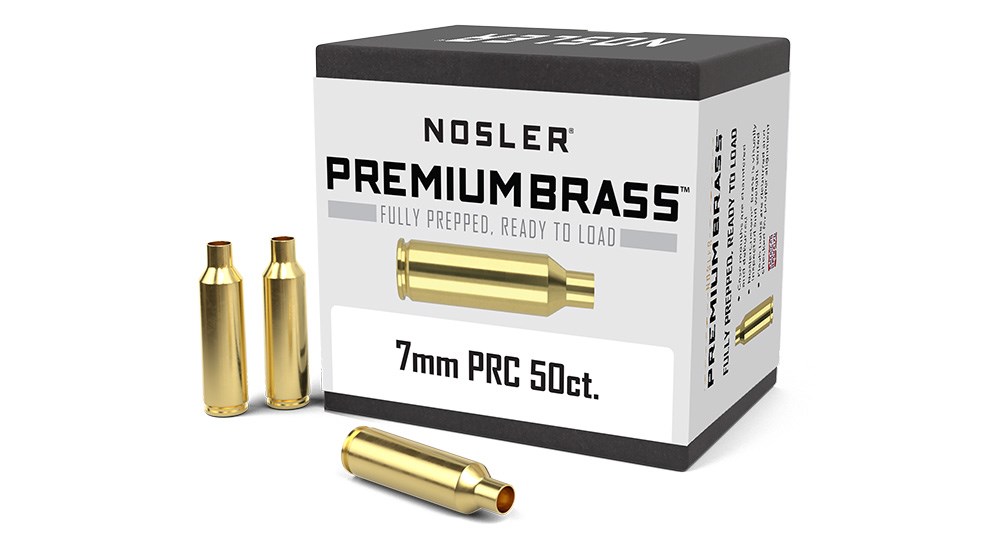 Nosler 7mm PRC premium brass.