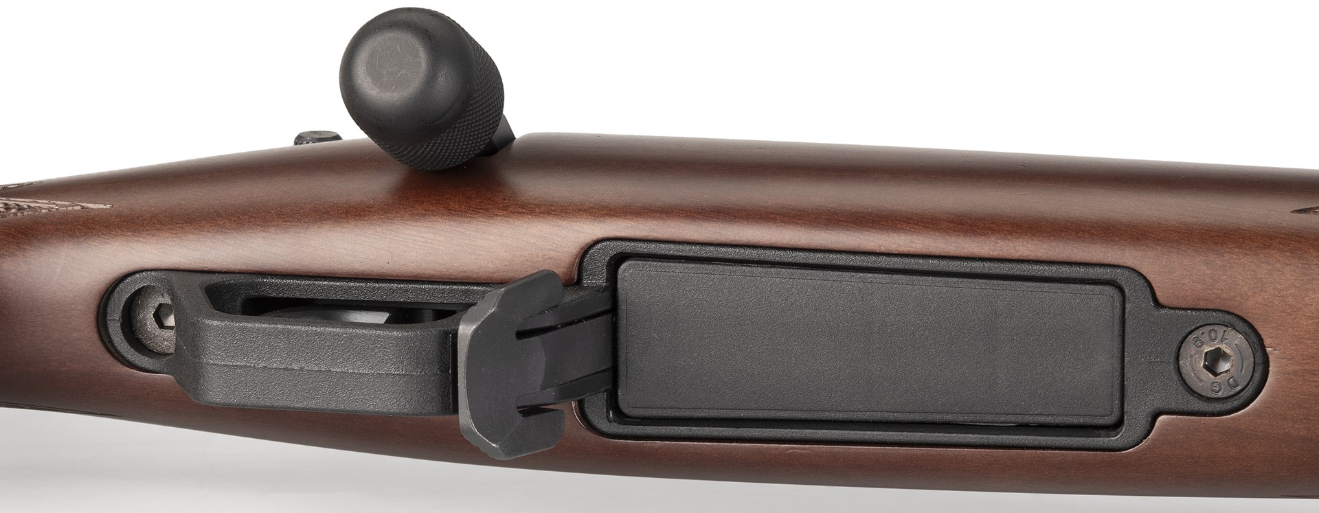 Bottom of rifle