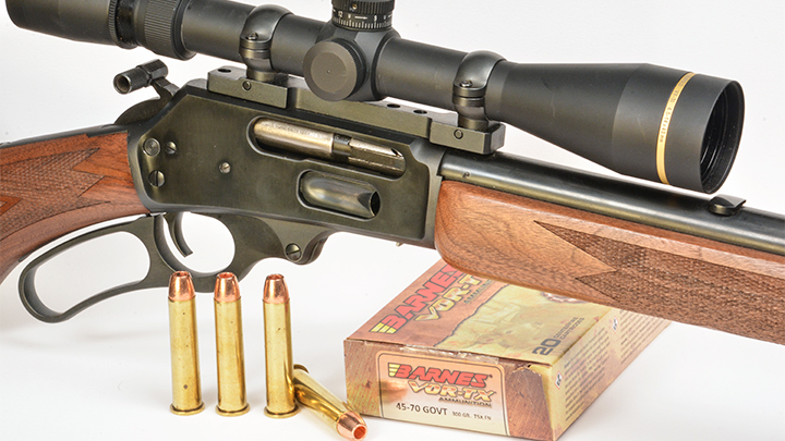 Lever-Action Rifle Chambered in .45-70 Government