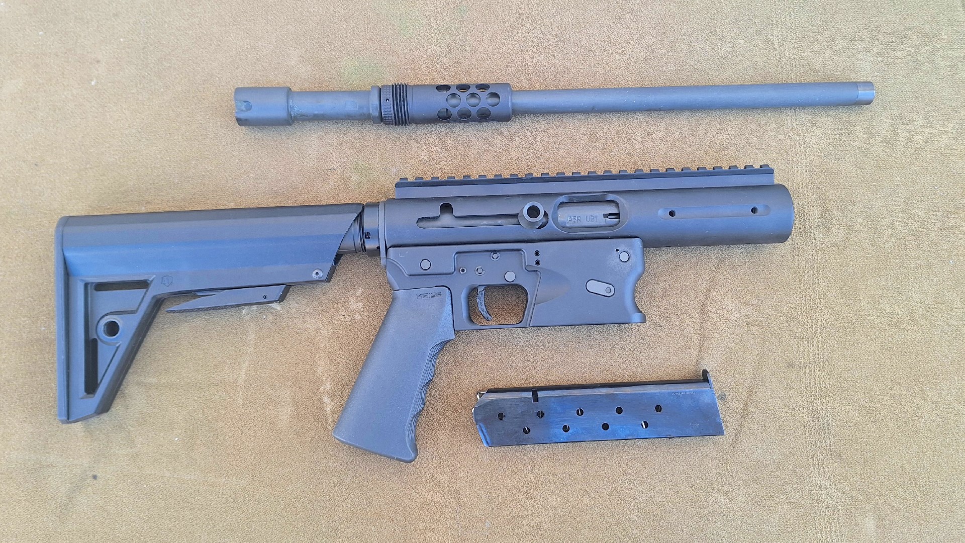 TNW with barrel out