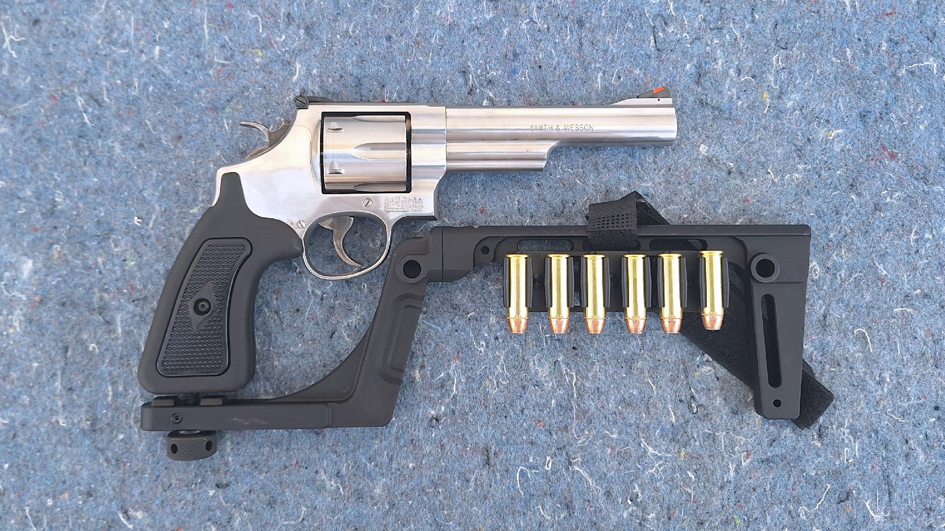 Model 629 Brace Loosened and folded