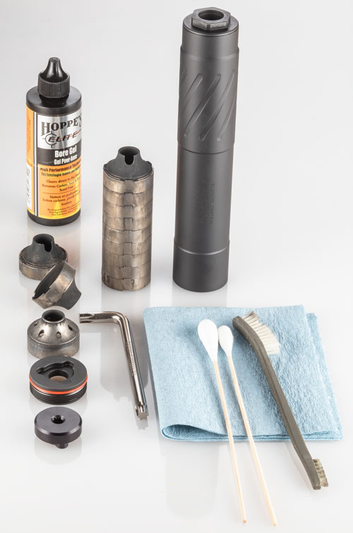 The Banish 46-V2 is user-serviceable. You can completely disassemble it with included tools. Cleaning every 100 rounds staves off carbon lock.